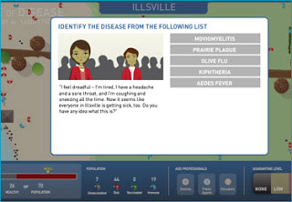 Ilsville: Fight the disease game screenshot